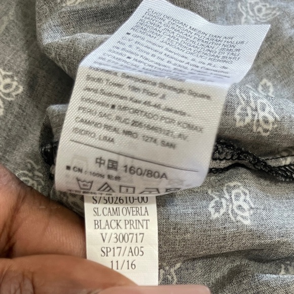 Old Navy Womens Dress Size XS Black Butterfly SL Cami Overlay - Picture 13 of 13